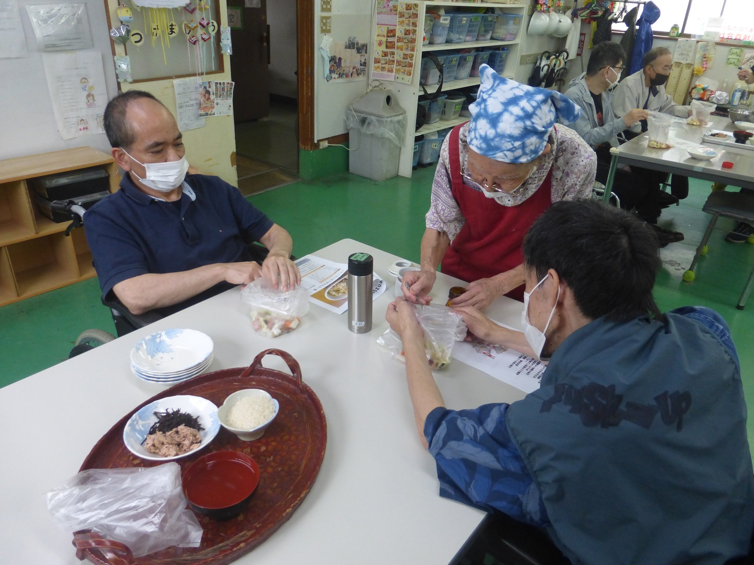防災炊き出し訓練5