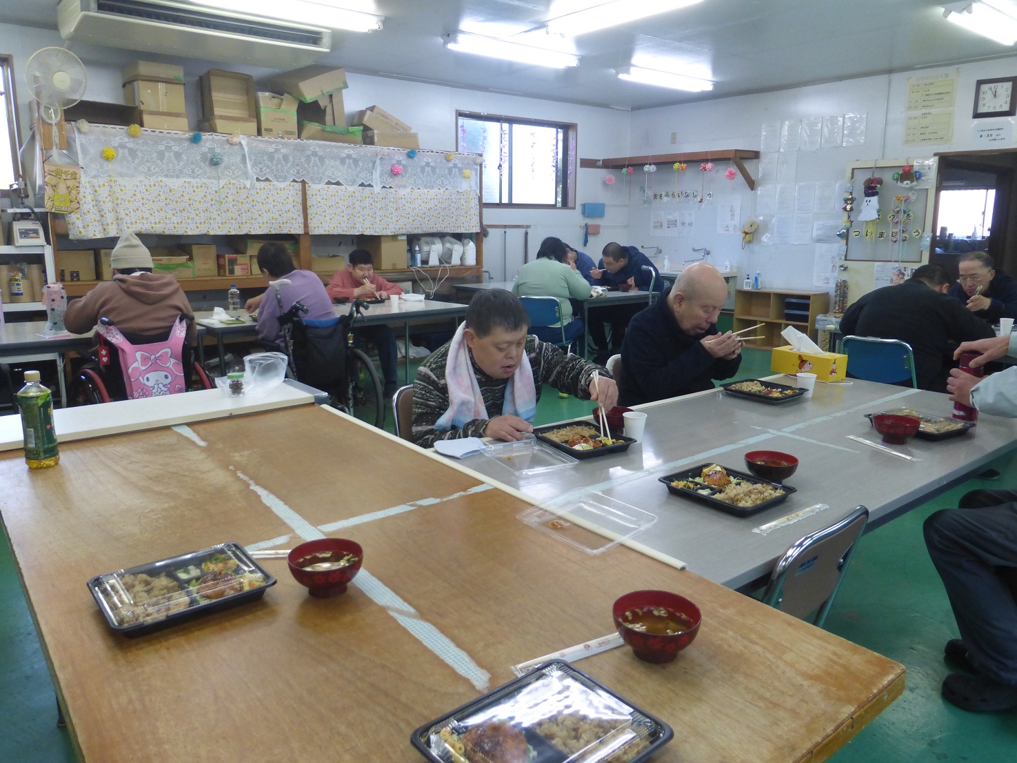 新年お楽しみ昼食1